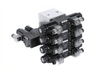 Automatic sawing machine valve block set