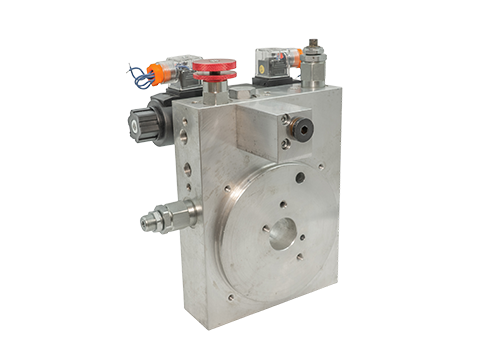 Cartridge valve block set