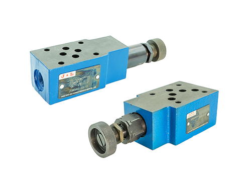 Working principle of superimposed relief valve